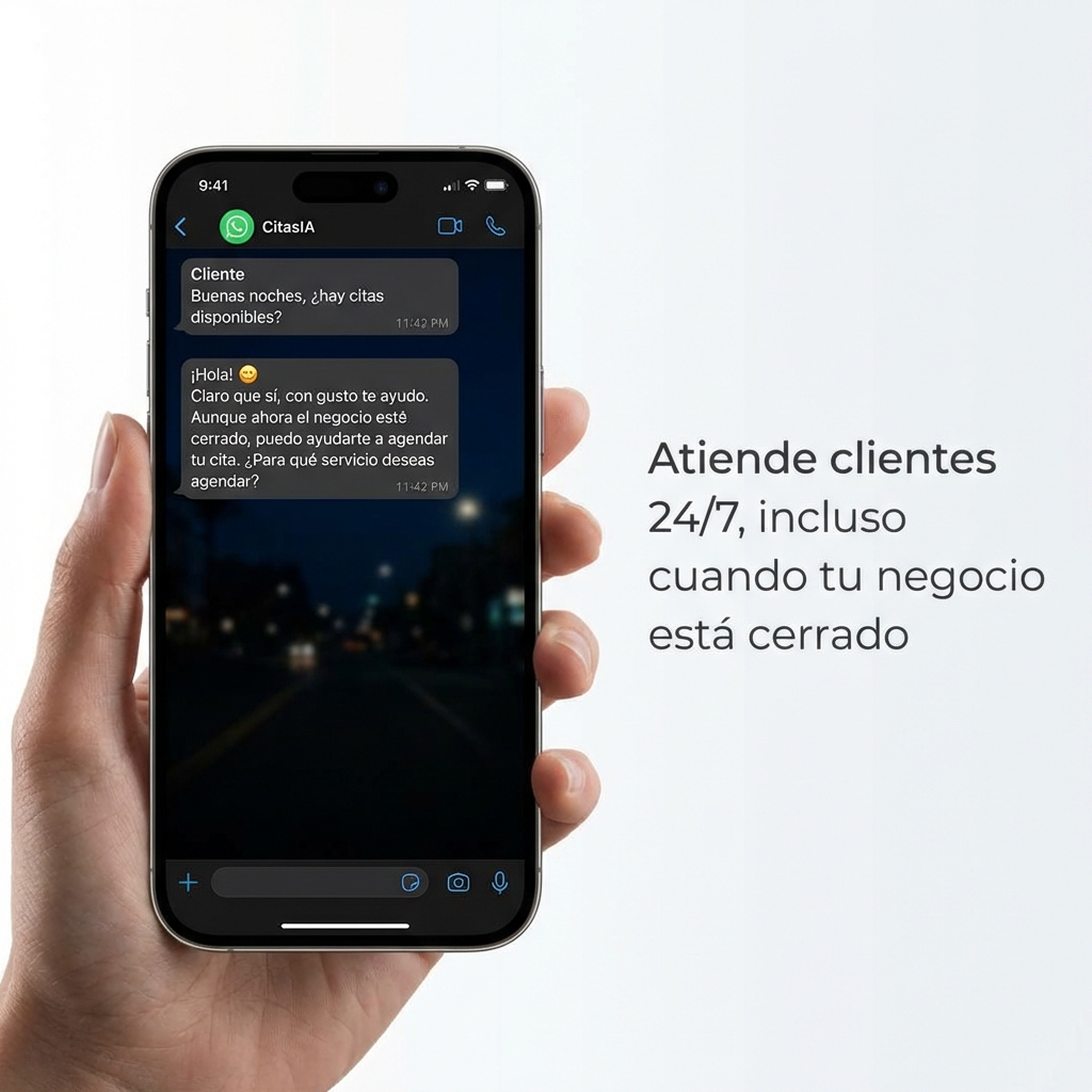 Atención 24/7 CitasIA